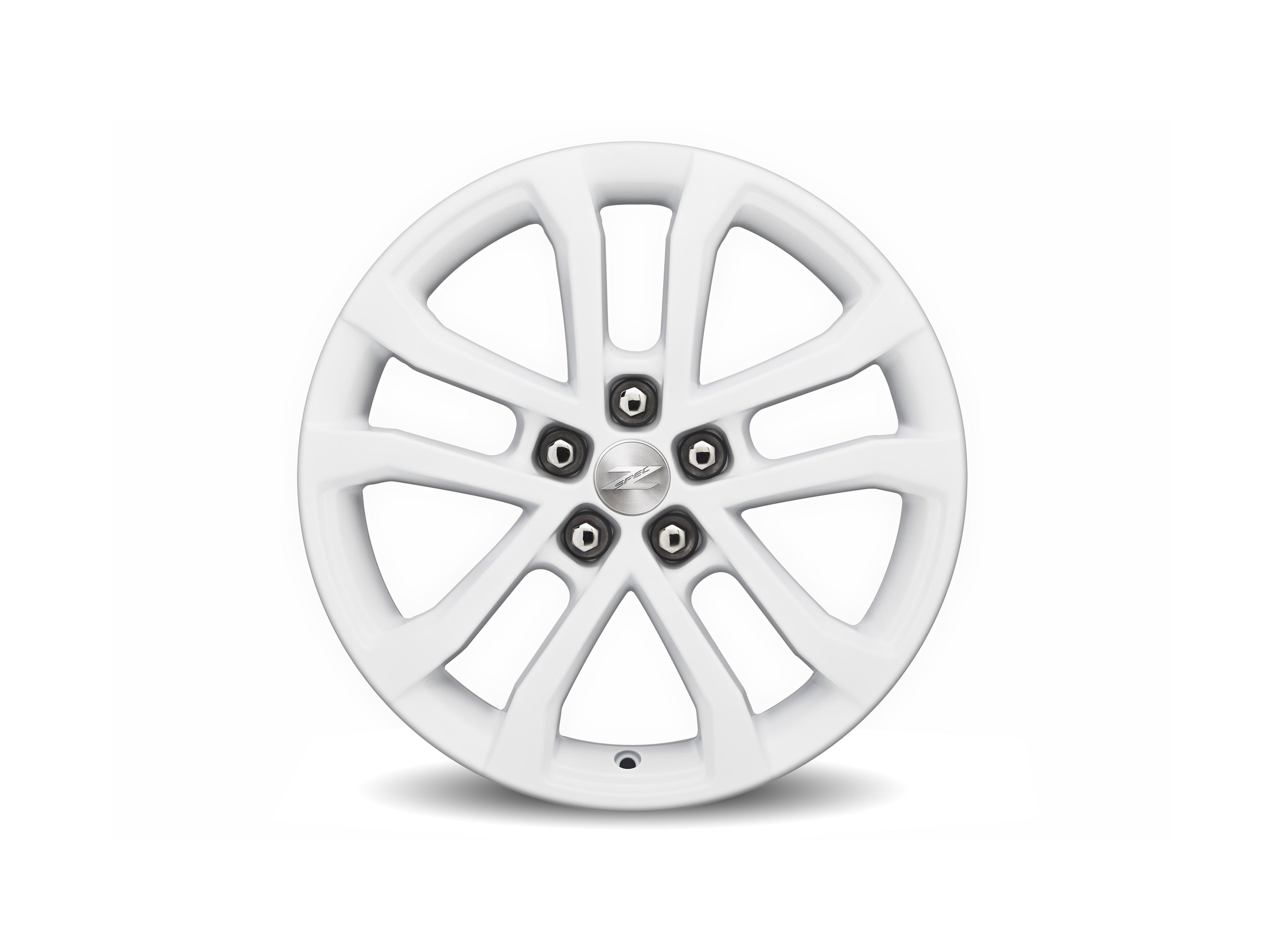 Колёсный диск 17×6,5 для Chevrolet Sonic T300, цвет белый, GM — фото 1