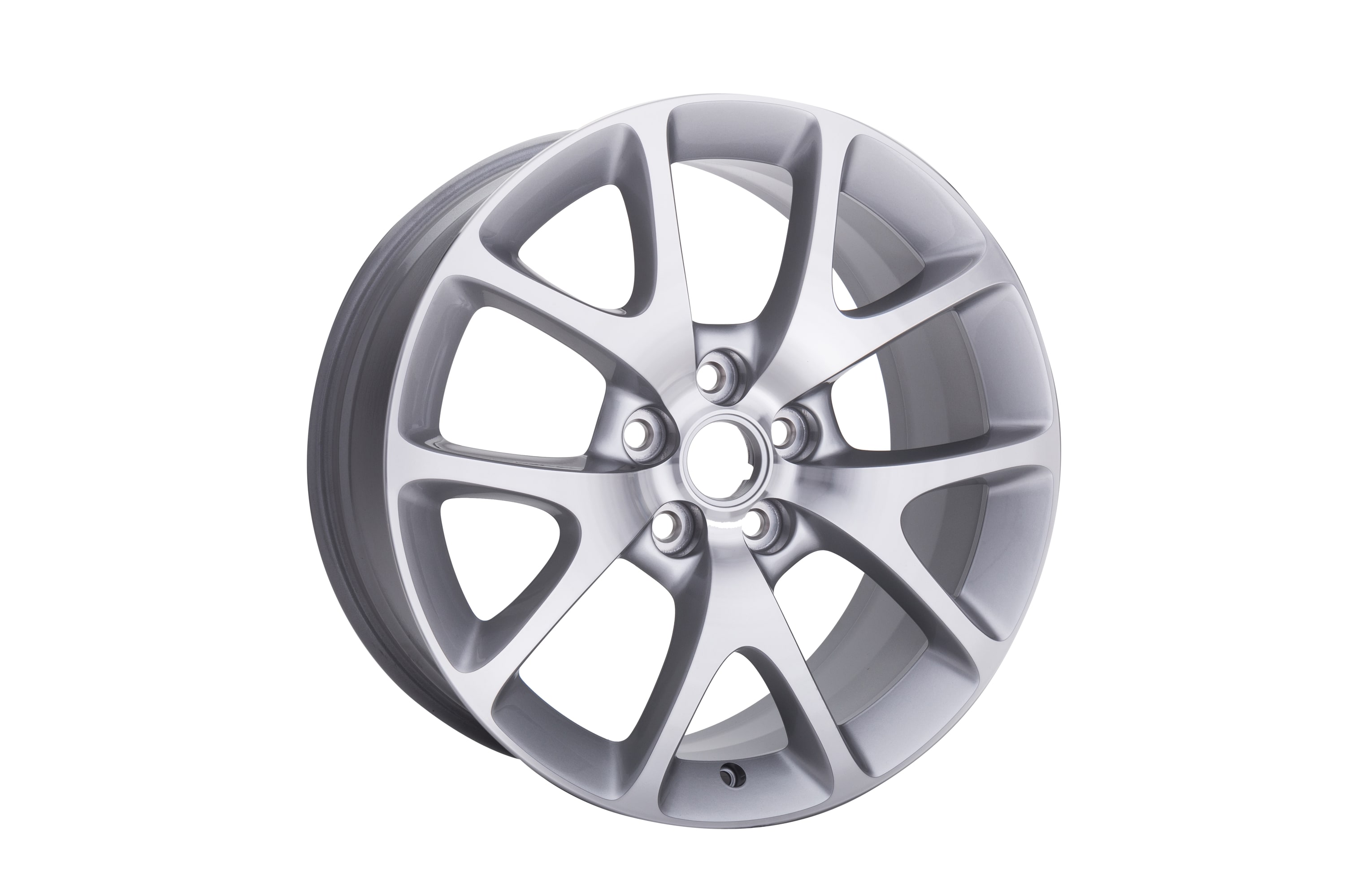 Колёсный диск 19×8,5, цвет серебристый, GM — фото 3