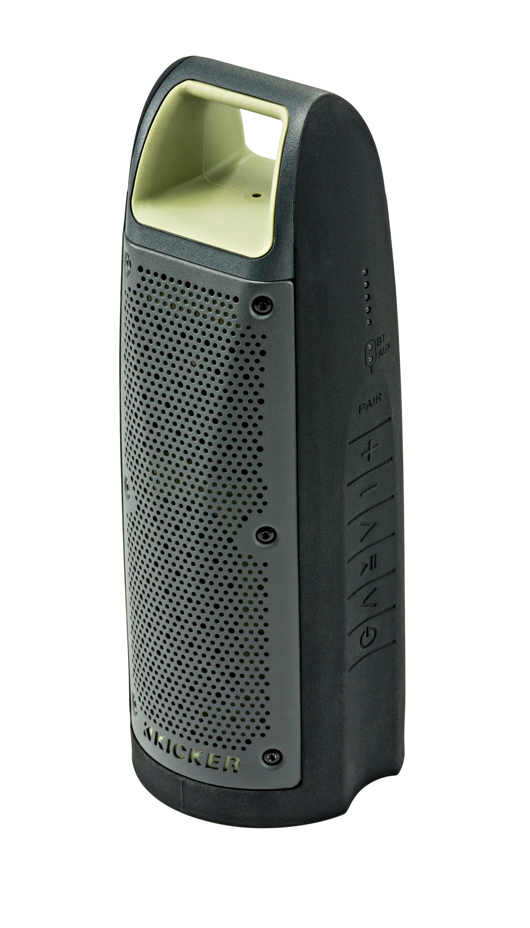 Портативная Bluetooth-колонка Bullfrog BF100, серая/зелёная, GM — фото 1