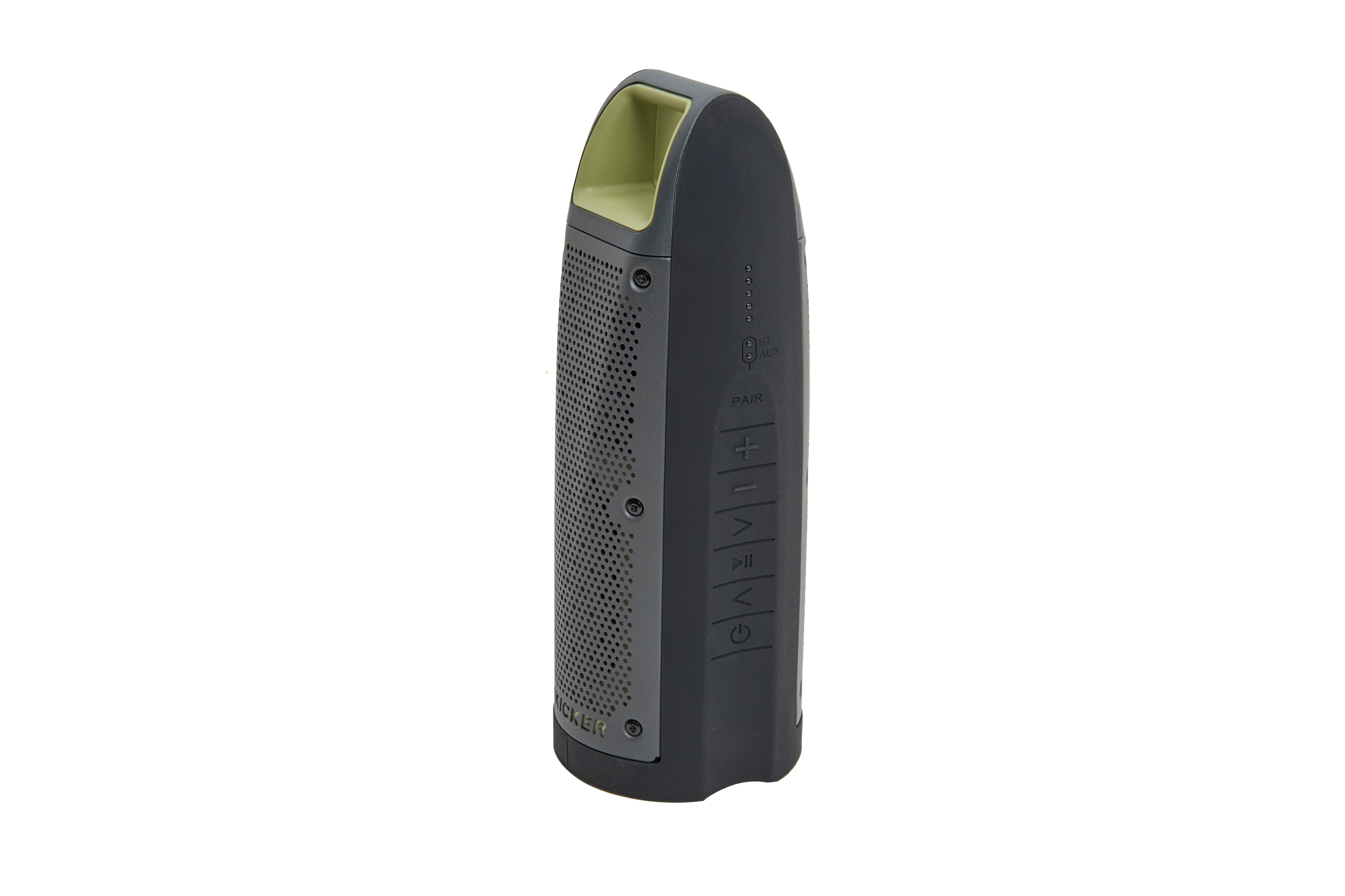 Портативная Bluetooth-колонка Bullfrog BF100, серая/зелёная, GM — фото 3