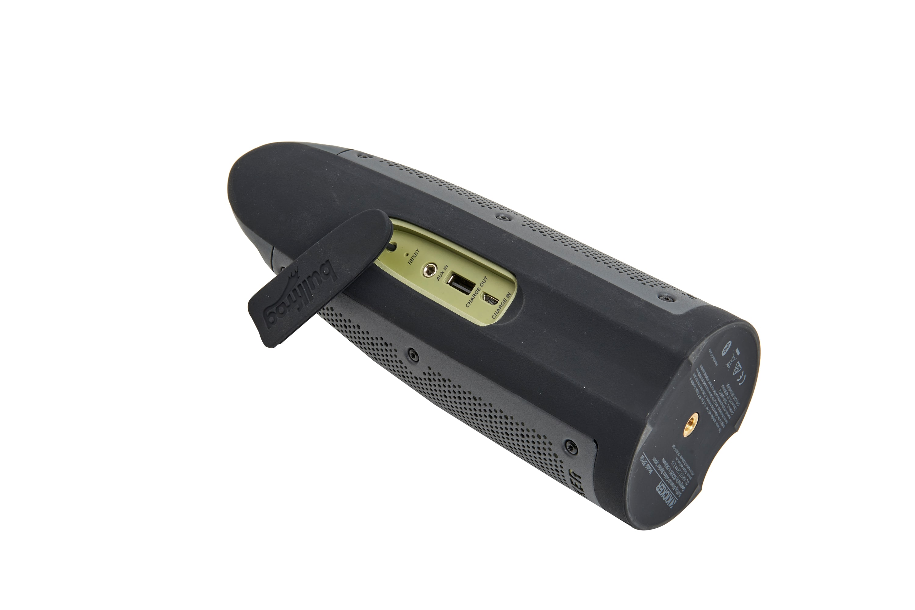 Портативная Bluetooth-колонка Bullfrog BF100, серая/зелёная, GM — фото 5