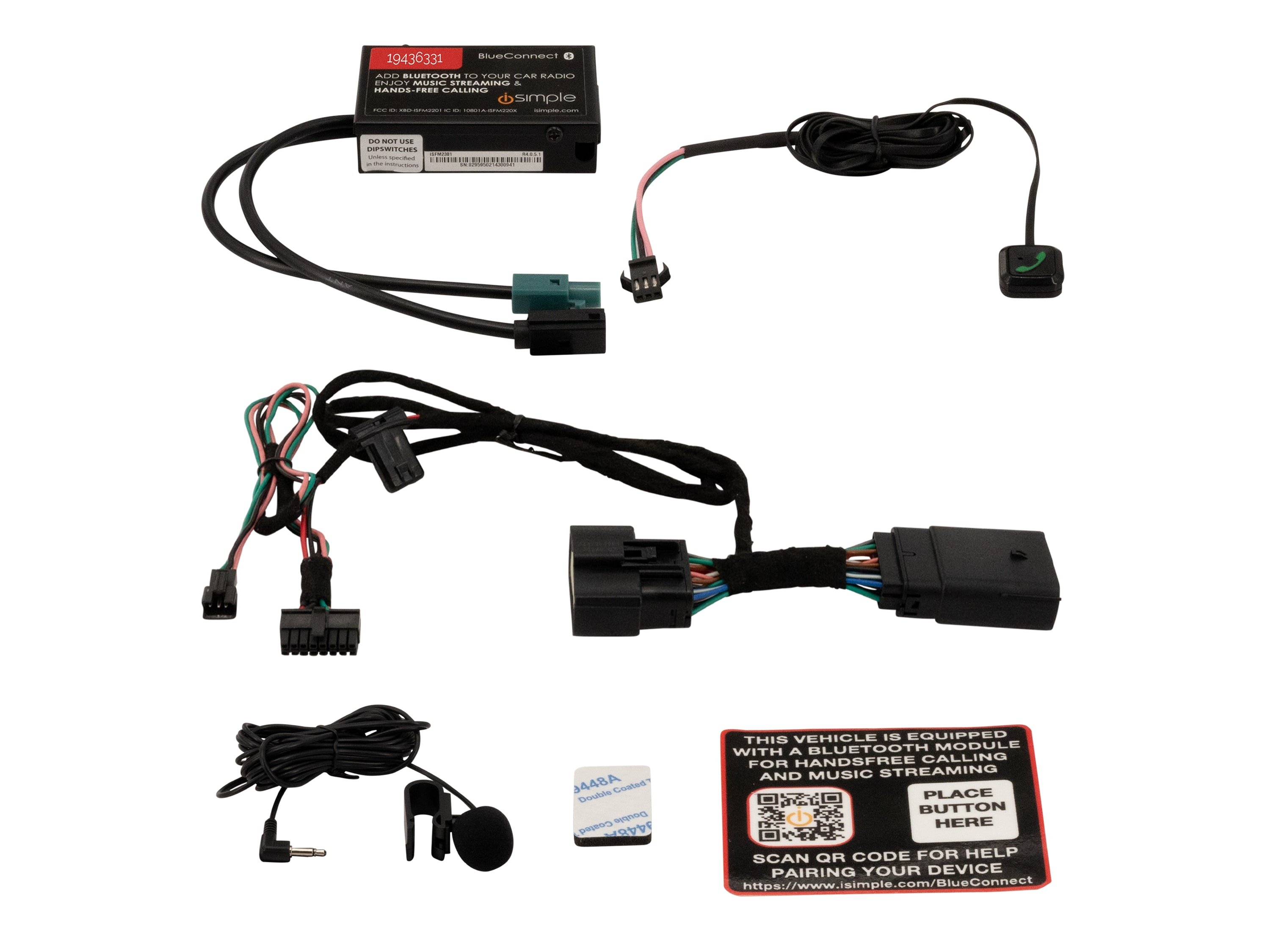 Комплект громкой связи Bluetooth iSimple, GM — фото 2