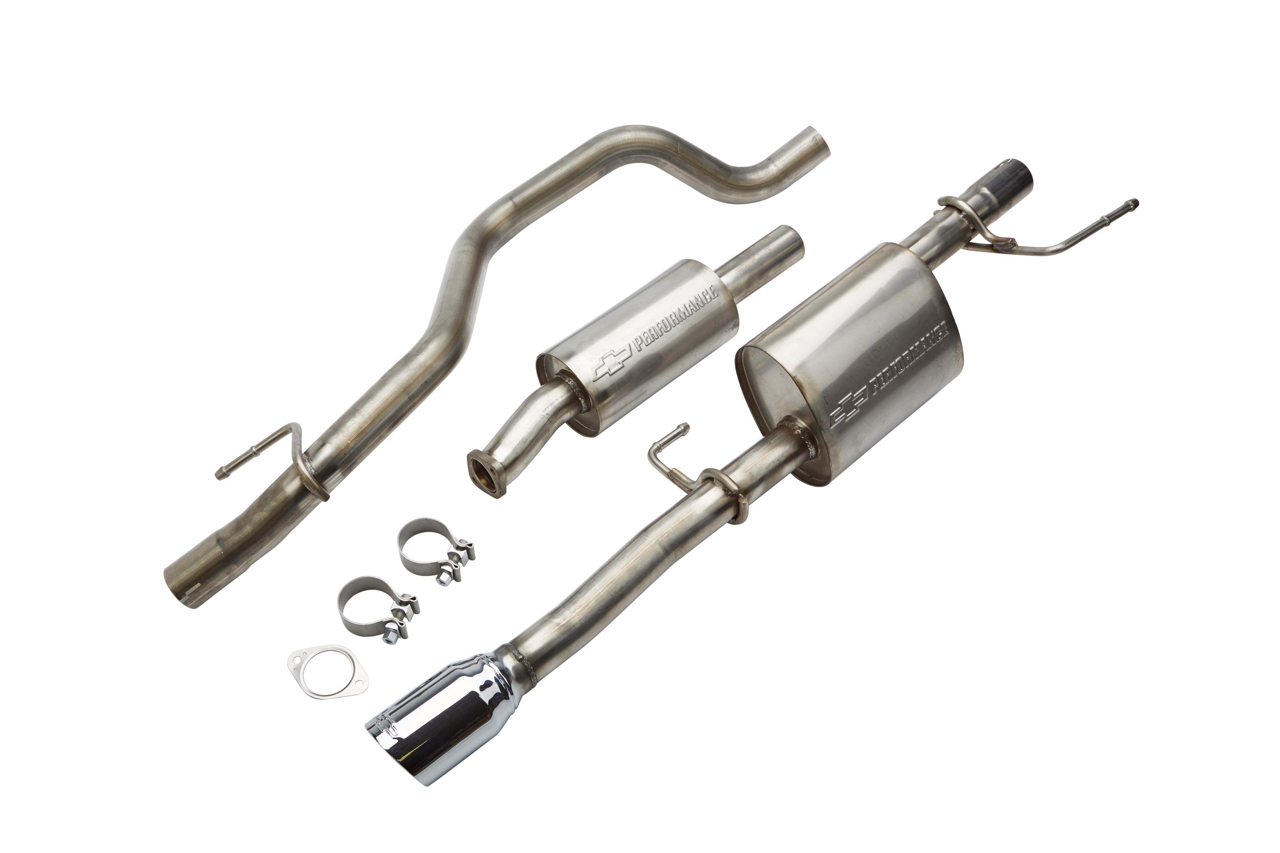 Выпускная система Cat-Back 1,4 л для Chevrolet Sonic T300, GM — фото 2