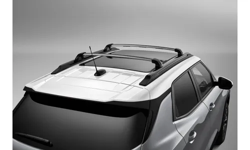 Комплект поперечин крыши для Chevrolet Trailblazer III, цвет чёрный, GM — фото 1