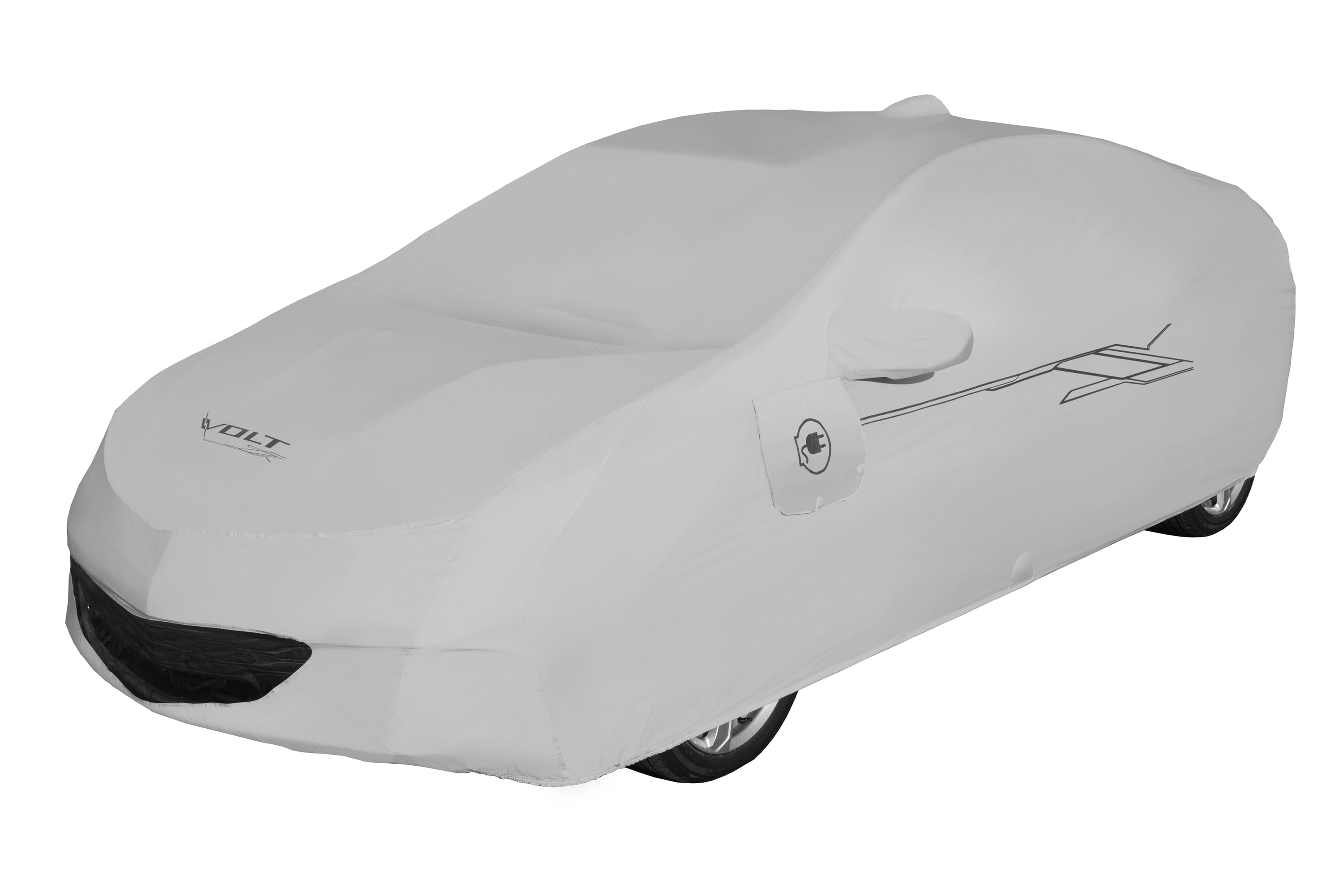 Уличный защитный чехол для Chevrolet Volt II, цвет белый, GM — фото 3