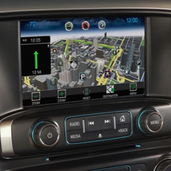 Комплект дооснащения штатной магнитолы навигацией, GM — фото 1
