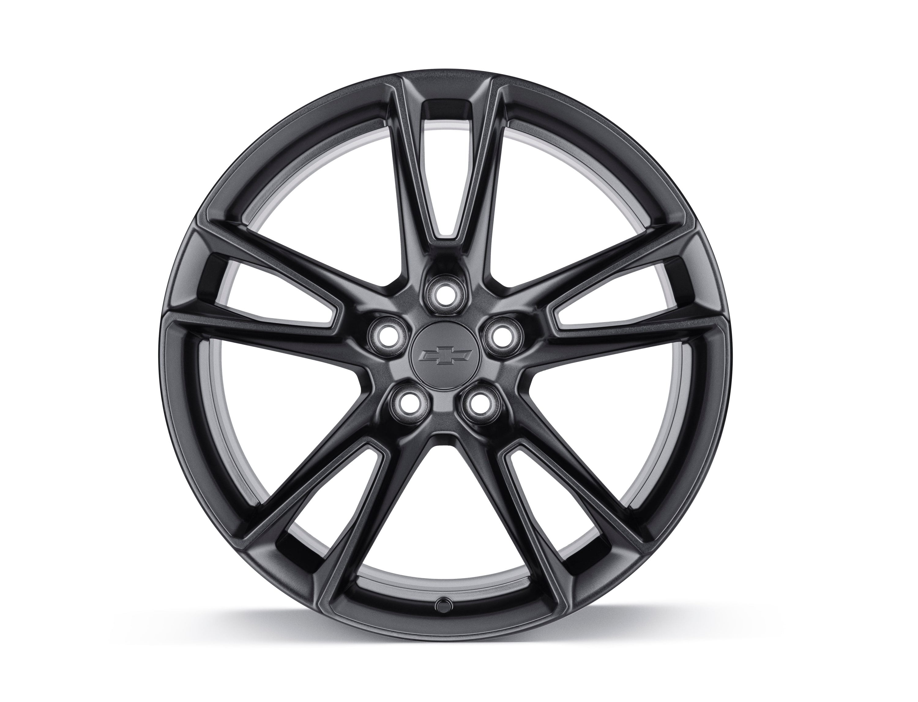 Задний колёсный диск 20×9,5 для Chevrolet Camaro VI SS, цвет чёрный с пониженным блеском, GM — фото 1