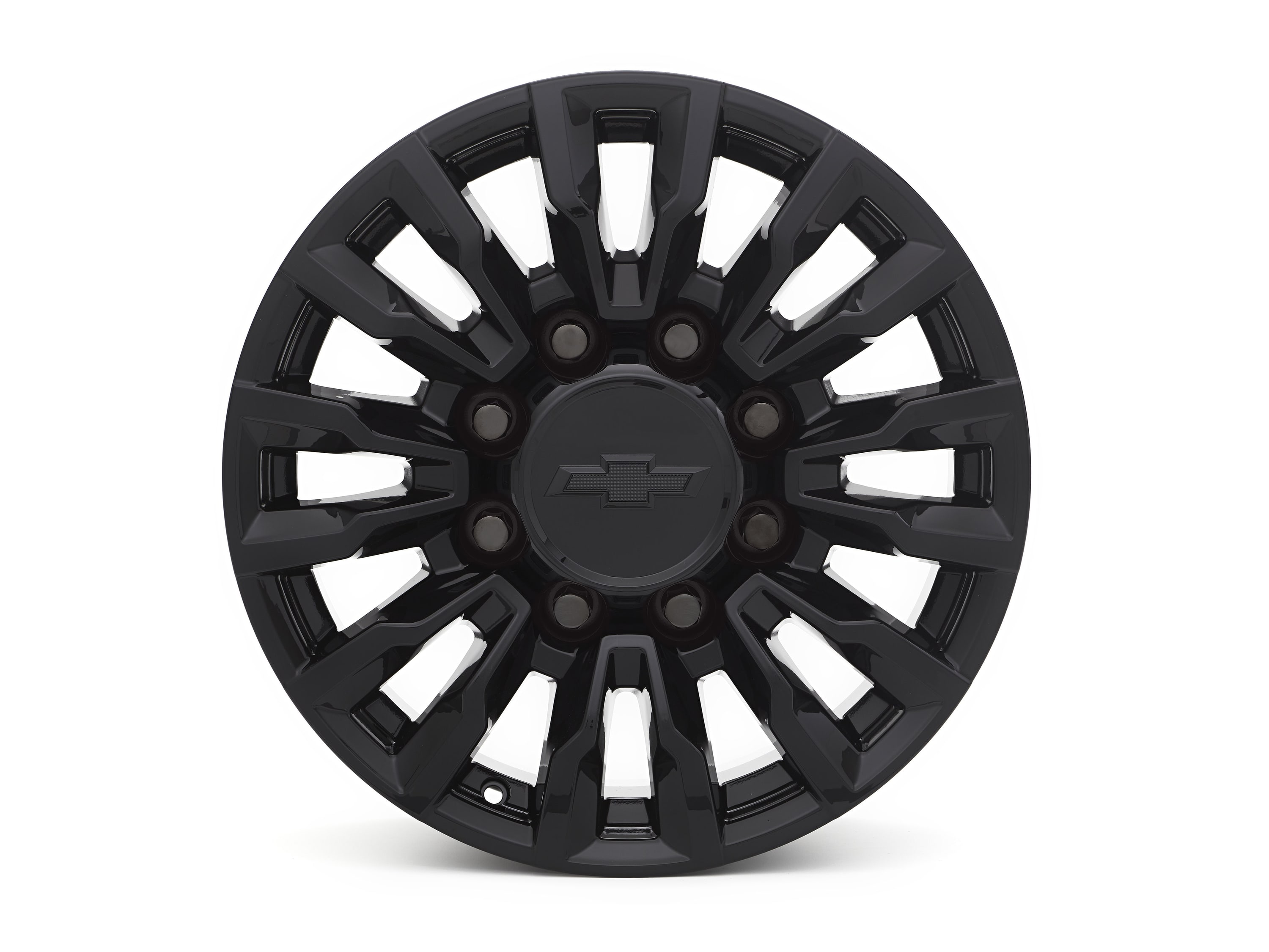 Колёсный диск 18×8, цвет глянцевый чёрный, GM — фото 1
