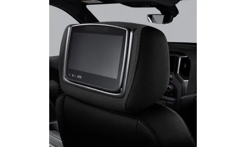 Задняя мультимедийная система с DVD, ткань, цвет чёрный Jet Black, GM — фото 1