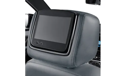 Задняя мультимедийная система с DVD, ткань для Chevrolet Traverse II, цвет пепельно-серый, GM — фото 1