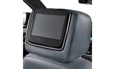 Задняя мультимедийная система с DVD, кожа для Chevrolet Traverse II, цвет пепельно-серый, GM — фото 1