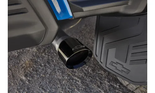 Насадка глушителя 2,7 л для Chevrolet Colorado III, чёрный хром, GM — фото 3