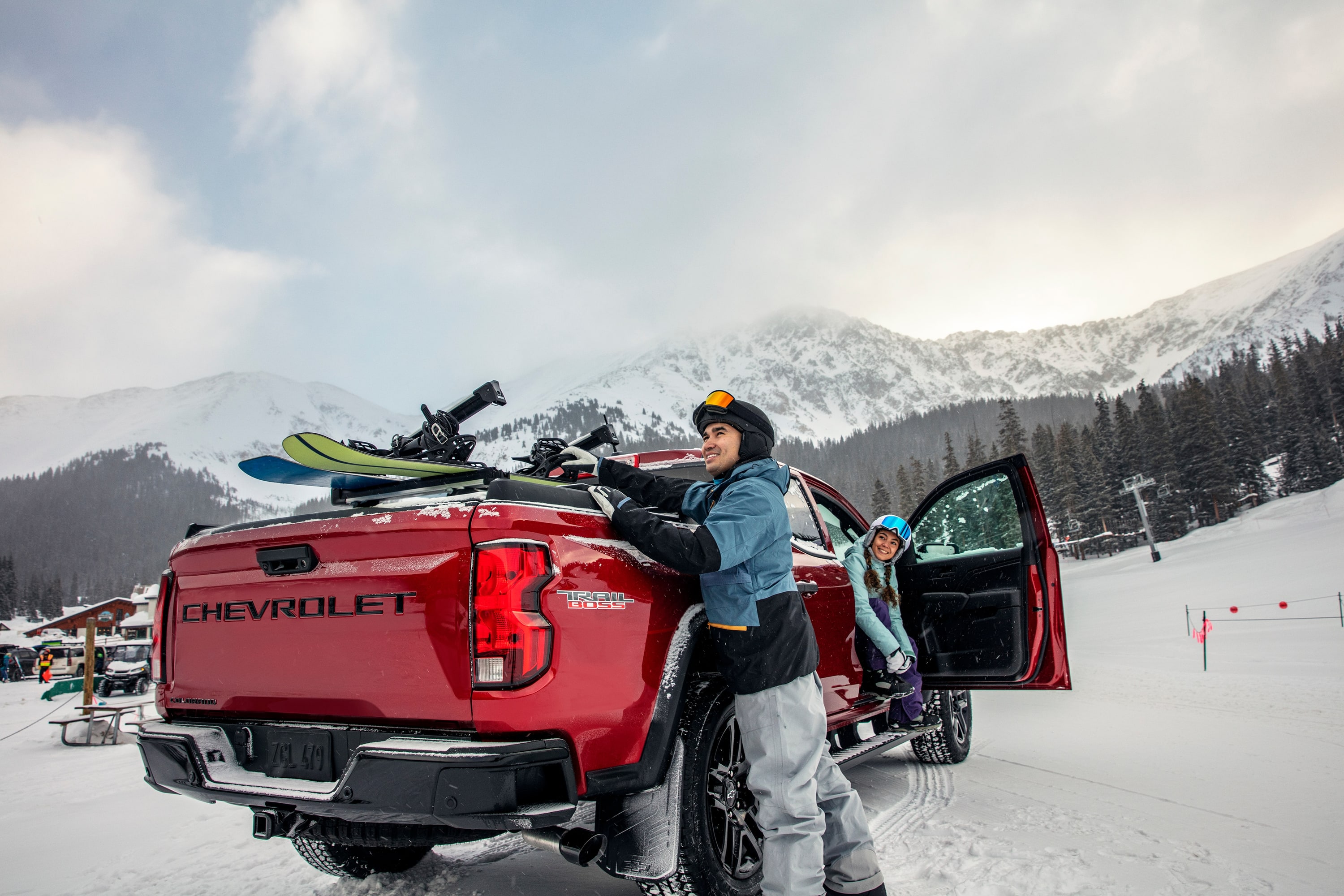 Насадка глушителя 2,7 л для Chevrolet Colorado III, чёрный хром, GM — фото 5