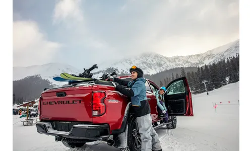 Насадка глушителя 2,7 л для Chevrolet Colorado III, чёрный хром, GM — фото 5