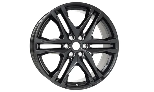 Колёсный диск 22×9,5 для Chevrolet Blazer EV, цвет глянцевый чёрный, GM — фото 3