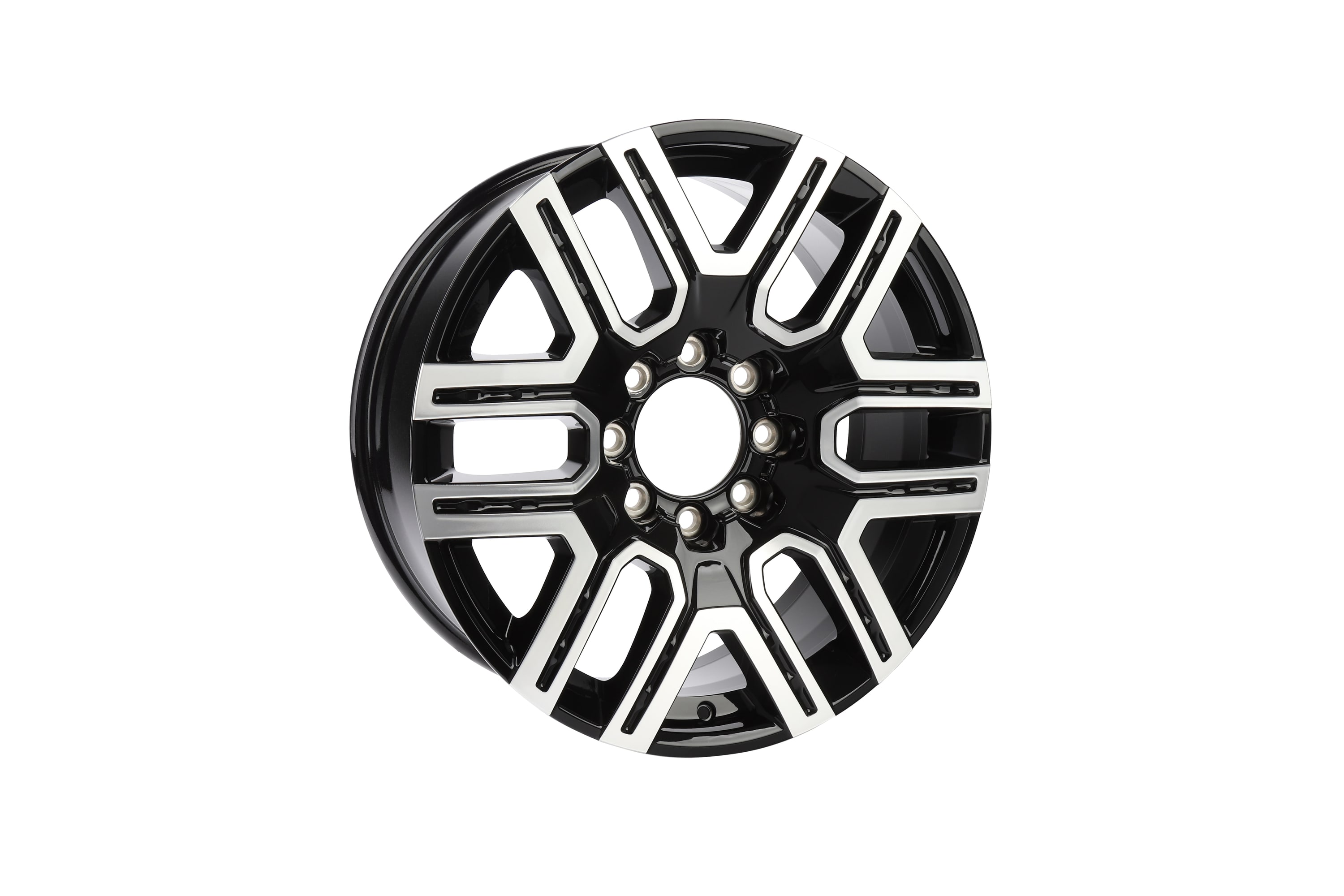 Колёсный диск 22×9, цвет глянцевый чёрный, GM — фото 3