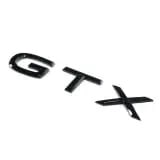 Шильдик GTX Volkswagen ID.7 на крышку багажника, черный глянцевый — фото 3