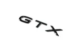 Шильдик GTX Volkswagen ID.7 на крышку багажника, черный глянцевый — фото 3