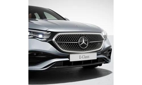 Решетка радиатора с подсветкой Mercedes-Benz E-Класс W214 седан без U60/896, с 272 — фото 3
