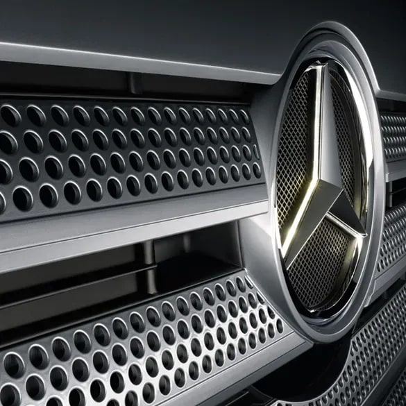 Комплект светодиодной эмблемы-звезды Mercedes-Benz Actros 4/5, Arocs и Antos для кабины 2,3 м — фото 5