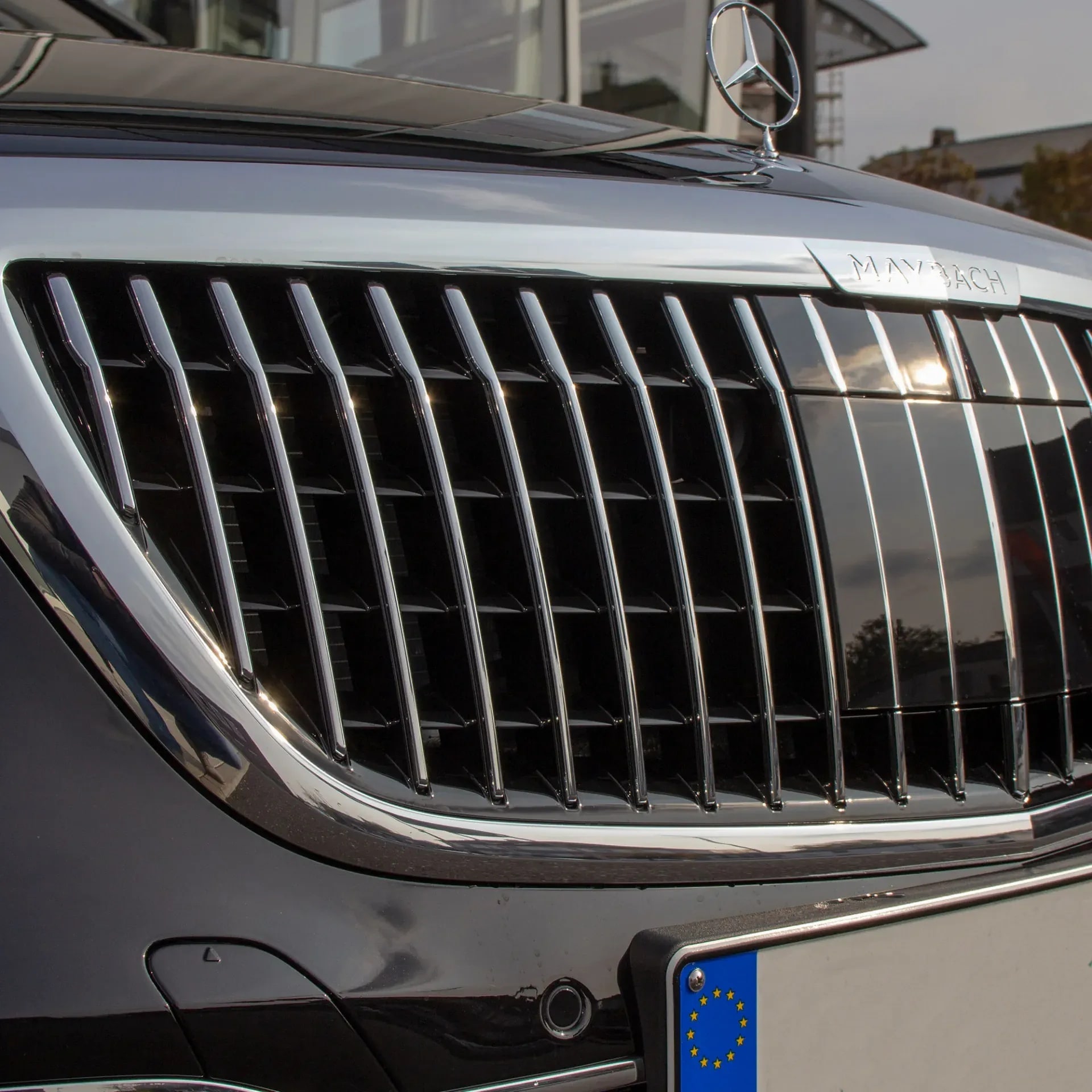 Решетка Maybach Mercedes-Benz S-Класс W222/V222 рестайлинг без Distronic — фото 3