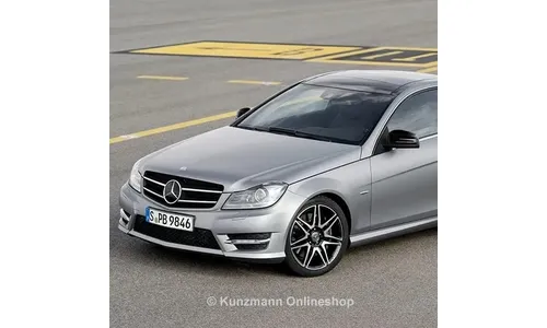 Черная глянцевая решетка Edition C Mercedes-Benz C-Класс C204/W204 — фото 4