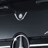 Самоклеящаяся рамка эмблемы Mercedes-Benz Trucks под лобовое стекло — фото 3