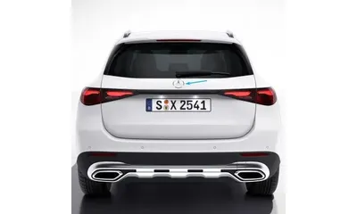 Хромированная эмблема-звезда Mercedes-Benz GLC X254 на крышку багажника — фото 1