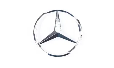 Эмблема-звезда Mercedes-Benz E W213 на крышку багажника, хромированная — фото 1