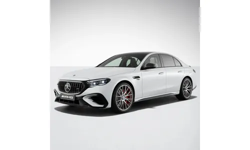 Комплект решетки Panamericana E 53 AMG с подсветкой Mercedes-Benz E-Класс W214, темный хром, Distronic 239/258, без камеры 360° — фото 3