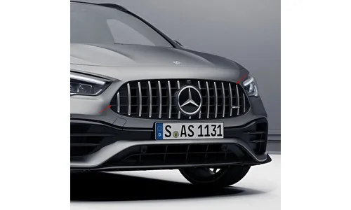 Комплект решетки Panamericana GLA 45 AMG Mercedes-Benz GLA H247 дорестайлинг — фото 2