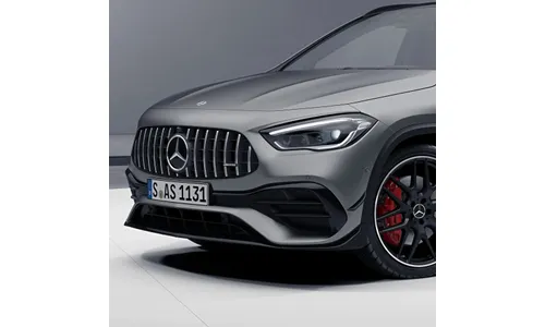 Комплект решетки Panamericana GLA 45 AMG Mercedes-Benz GLA H247 дорестайлинг — фото 1