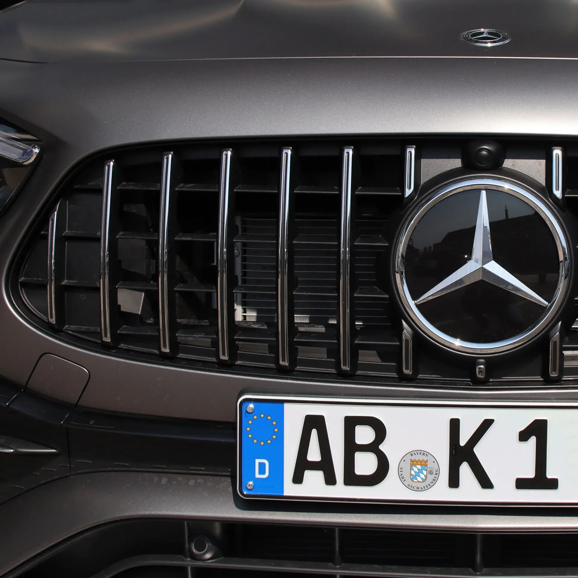 Комплект решетки Panamericana GLA 45 AMG Mercedes-Benz GLA H247 дорестайлинг — фото 7