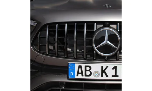 Комплект решетки Panamericana GLA 45 AMG Mercedes-Benz GLA H247 дорестайлинг — фото 7