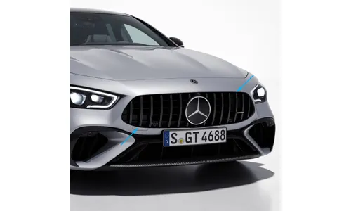 Черная решетка Panamericana Dark Shadow Mercedes-AMG GT 4-дверное купе X290 — фото 1