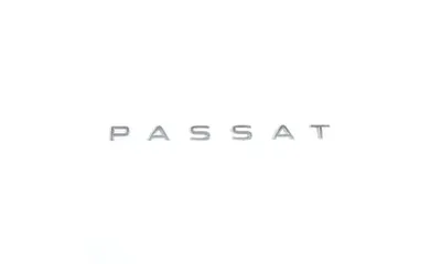 Шильдик Passat Volkswagen Passat B9 Variant на крышку багажника, хромированный — фото 1