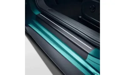 Защитная пленка порогов Volkswagen ID.3, черно-серебристый — фото 1
