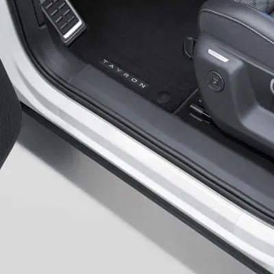 Защитная пленка порогов Volkswagen Tayron R4, прозрачная — фото 1
