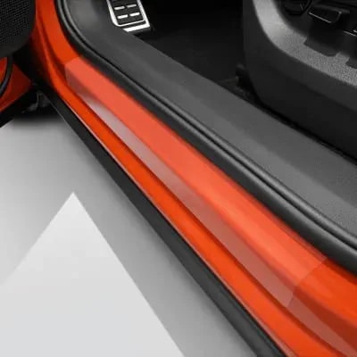 Прозрачные защитные пленки порогов Volkswagen Tiguan III CT1, 4 шт. — фото 1