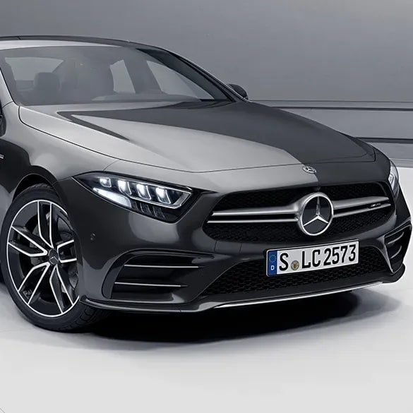 Комплект решетки Twin-Blade CLS 53 AMG Mercedes-Benz CLS C257 без камеры 360° — фото 3