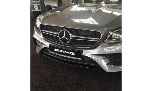 Комплект решетки Twin-Blade E 53 AMG Mercedes-Benz E-Класс C238/A238 с камерой 360° — фото 1