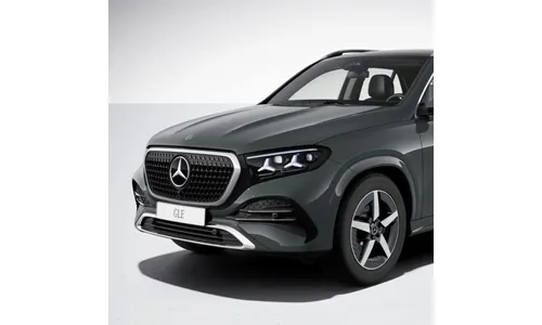 Накладка решетки со звездами Dark Chrome Mercedes-Benz GLE V167 рестайлинг 2 AMG Line — фото 2