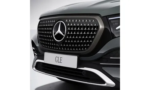 Окантовка решетки Dark Chrome Mercedes-Benz GLE V167 рестайлинг 2 AMG Line — фото 1
