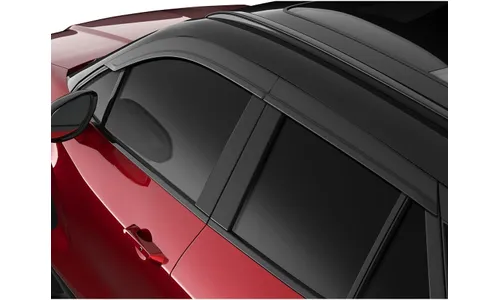 Дефлекторы боковых окон Low Profile Ventvisor для Chevrolet Blazer EV (2024–2026), тёмно-дымчатые Husky Liners — фото 1