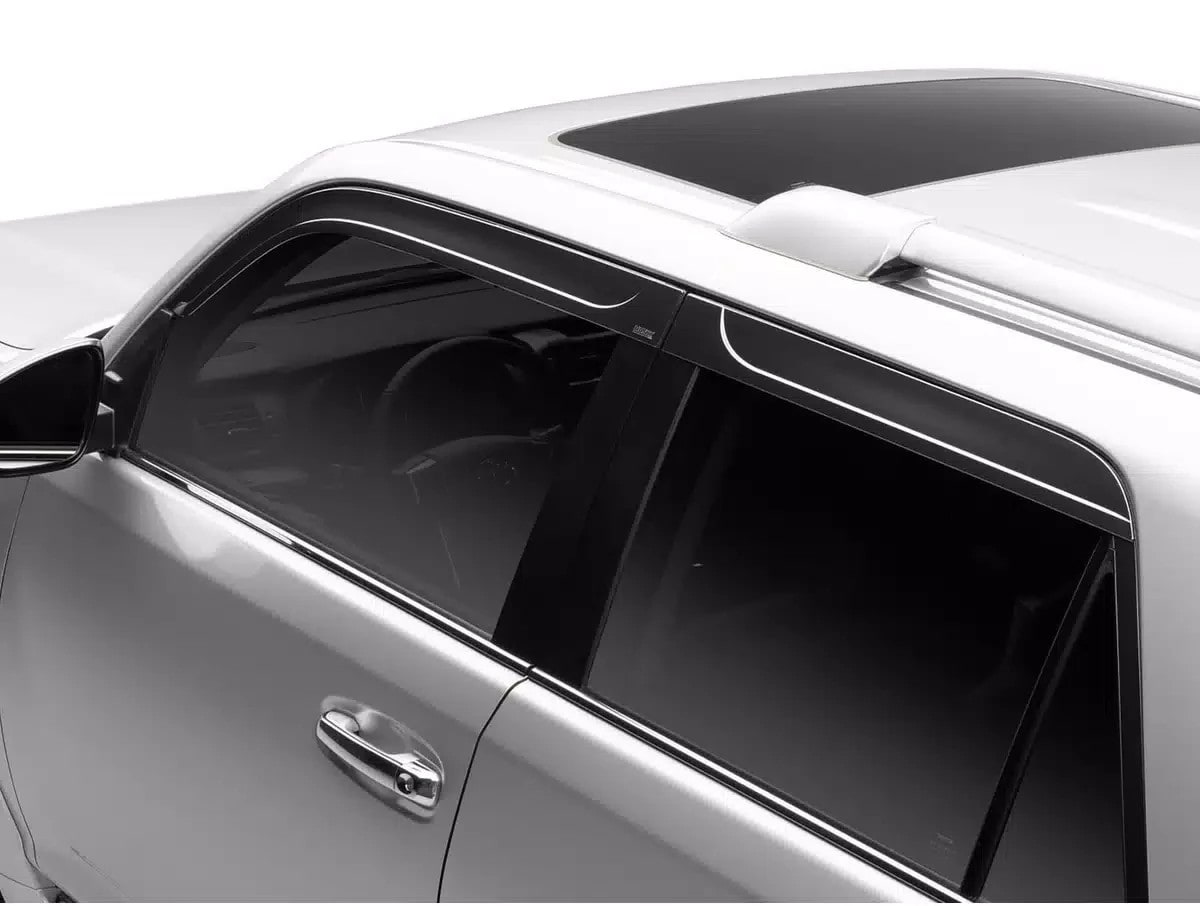 Дефлекторы боковых окон Low Profile Ventvisor для Toyota 4Runner (2025), тёмно-дымчатые Husky Liners — фото 3