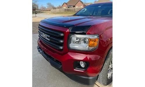 Дефлектор капота Aeroskin для GMC Canyon II, тёмно-дымчатый Husky Liners — фото 2