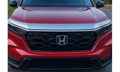 Дефлектор капота Aeroskin для Honda CR-V (2023–2025), хром Husky Liners — фото 1