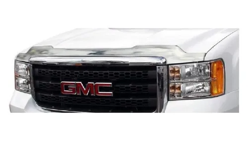 Дефлектор капота Aeroskin для GMC Sierra 2500/3500 (2011–2014), хром Husky Liners — фото 1