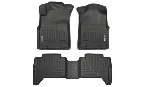 Коврики первого и второго ряда WeatherBeater для Toyota Tacoma (2005–2015) Husky Liners — фото 1