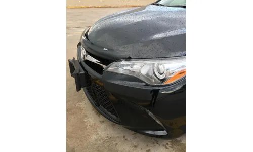 Дефлектор капота Hood Shield для Toyota Camry (2015–2017), средний профиль, тёмно-дымчатый Husky Liners — фото 3